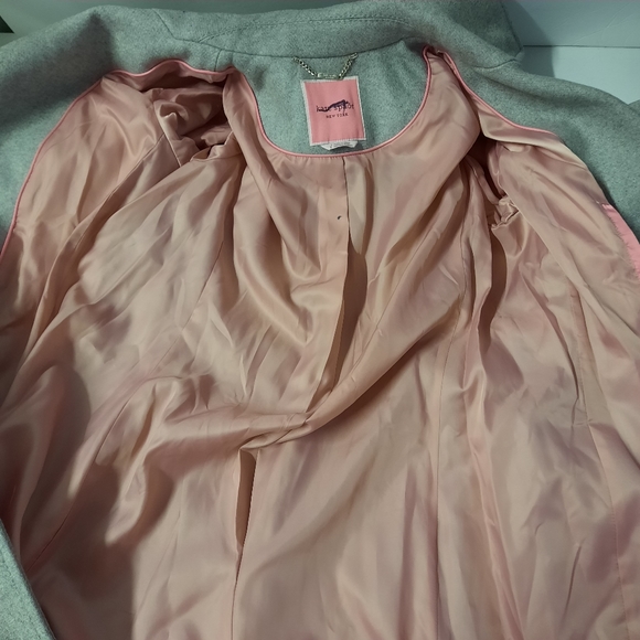 Kate Spade Womens Coat Size Small Gray Wool Blend - Picture 8 of 11